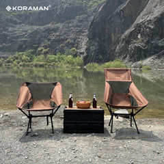 Ultralight Folding Moon Chair for Camping and Fishing