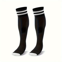 Men's Breathable Football Socks Knee High Non-Slip Sport Socks