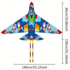 Airplane Kite for Outdoor Fun in Beach Park Yard