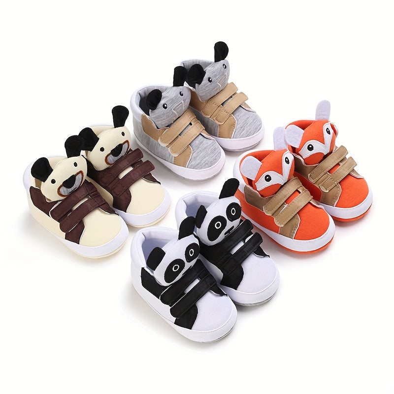 Cartoon Animal Baby Boys Sneakers Lightweight Non Slip Shoes