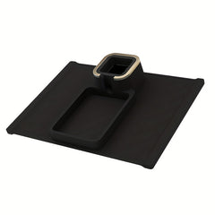 Silicone Cup Holder Coasters for Water Bottle, Spill-proof Drink Storage Tray