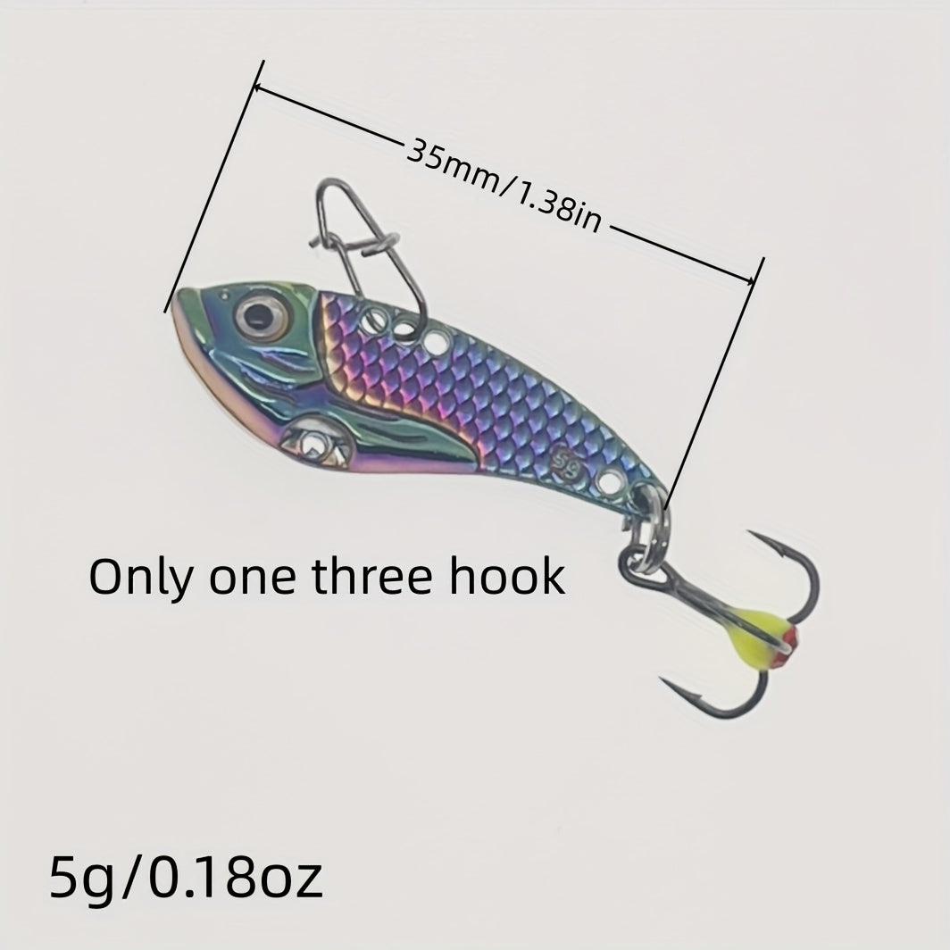 Metal Vibration Biomimetic Fishing Lure 15g 0.53oz Jigbait
