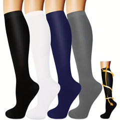 Copper Compression Socks - Medical Circulation Support for Running & Nursing