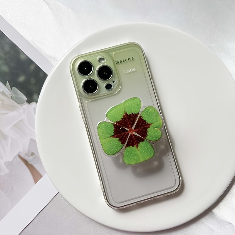Acrylic Leaf Folding Mobile Phone Bracket Grip