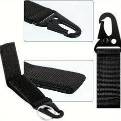Nylon Webbing Hanging Buckle Eagle Mouth Keychain
