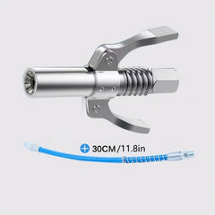 High Pressure Nozzle Butter Gun Head, Double Handle Lock Pliers Type