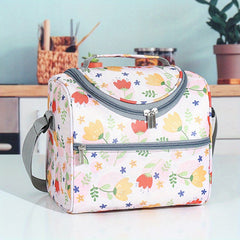 Insulated Portable Lunch Bag Waterproof Thermal Cooler Bag Large Capacity