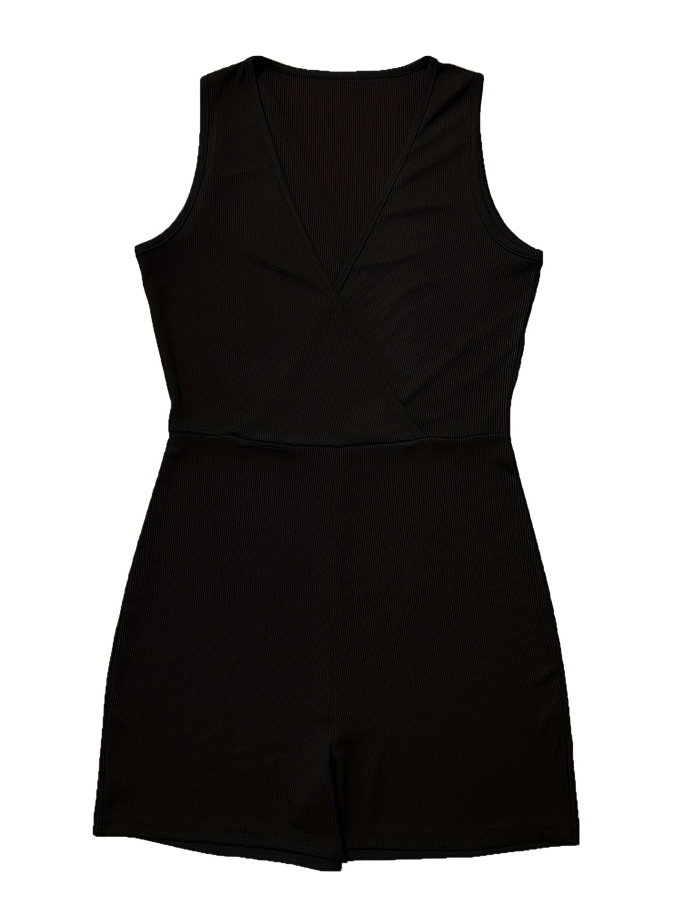 Surplice Neck Sexy Romper Jumpsuit