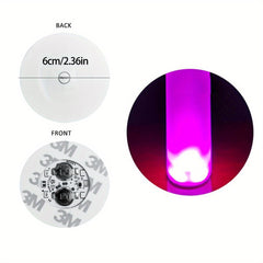 LED Coaster Flashing Light Up Pad for Bottle Wine Glass