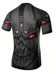 Men's Quick Dry Cycling Jersey with Rear Pocket