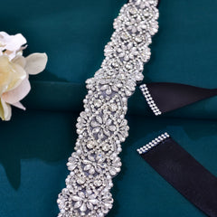 Sparkling Rhinestone Wedding Dress Belt