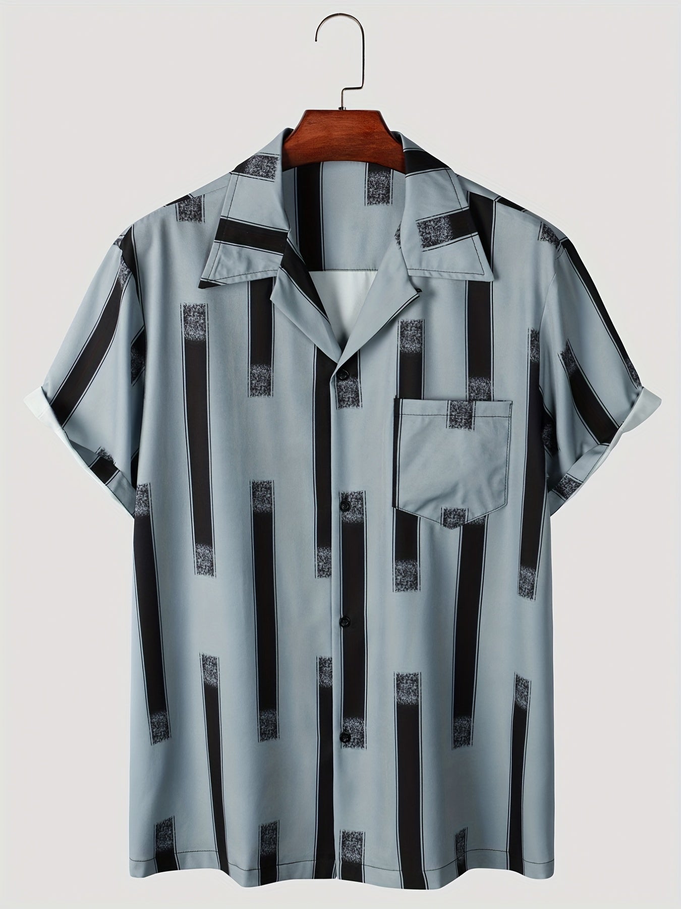 Men's Hawaiian Shirt Casual Button Up Short Sleeve for Summer Vacation