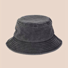 Denim Bucket Hat Fisherman Hat Outdoor Cap For Men And Women