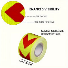 Reflective Safety Tape for Vehicles Trailers Boats Signs