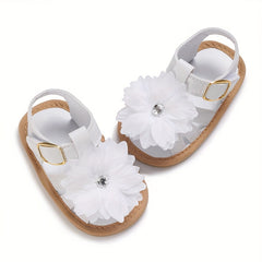 Baby Girls Flower Open Toe Sandals Lightweight Anti Slip Sandals