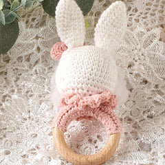 Handcrafted Baby Rattle Toy - Ideal Keepsake Gift for Newborns