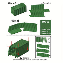 DIY Military Assembly Model Building Block Toy