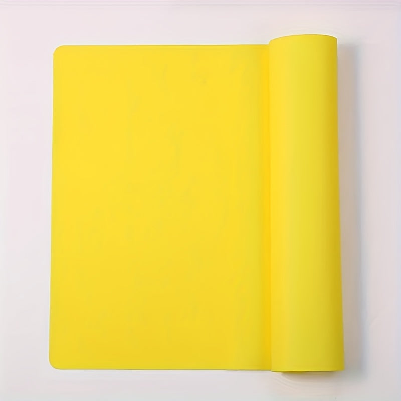 A3 Silicone Craft Mat 39X29 Resin Mold Heat Resistant Non-Stick Yellow
