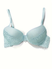 Lace Push Up Bra Comfy & Breathable Women's Lingerie