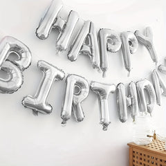 Happy Birthday Balloon Banner 40 64 Cm Reusable Balloons Party Supplies