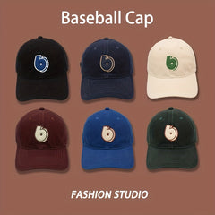 Retro Soft Top Hip Hop Cartoon Digital Baseball Cap Hand Wash Dry Clean