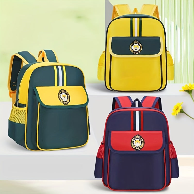 Kids Block Backpack Casual School Bag Travel Birthday