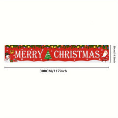 Outdoor Merry Christmas Banner Huge Christmas Yard Banner