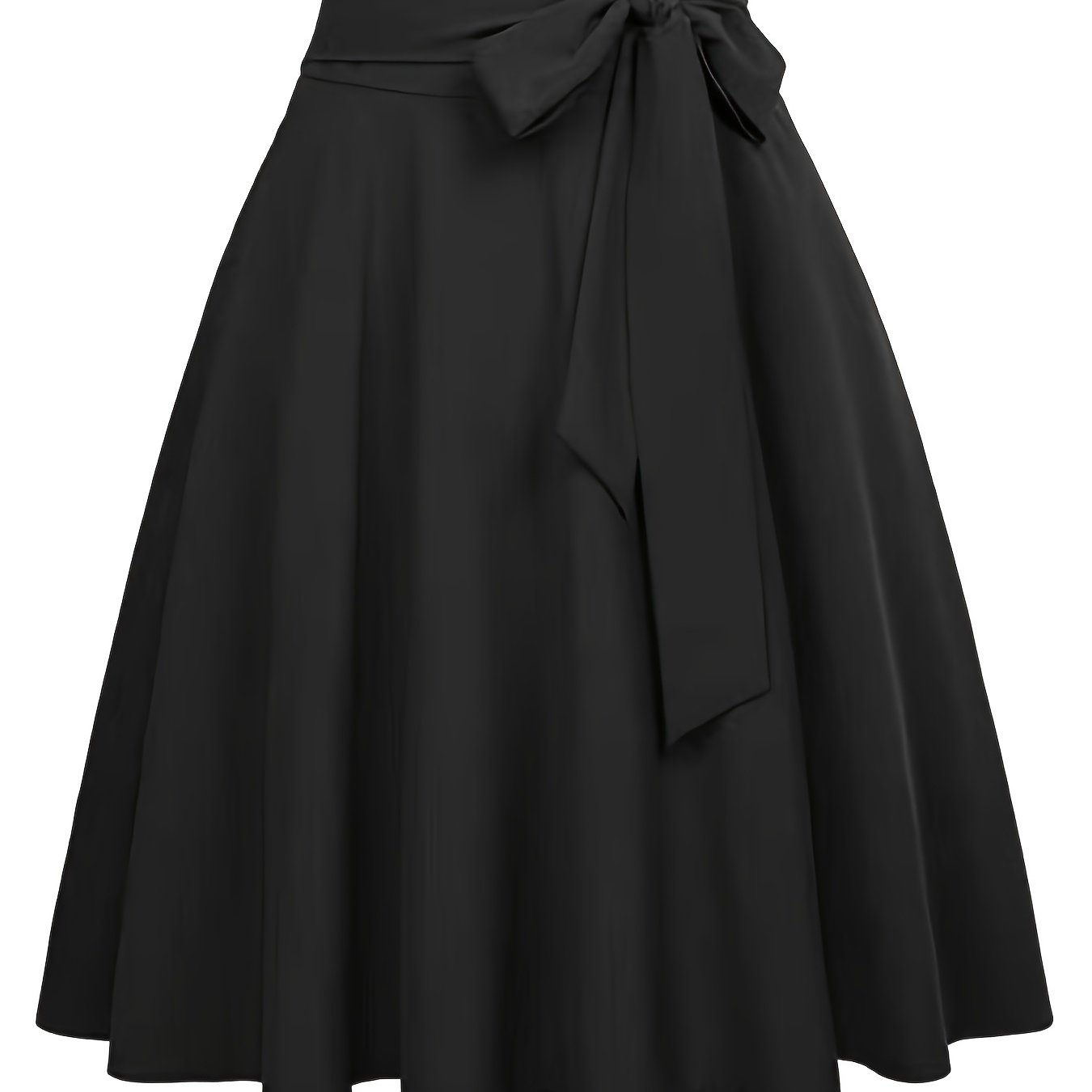 High Waist Pleated Maxi Skirt Women's Clothing