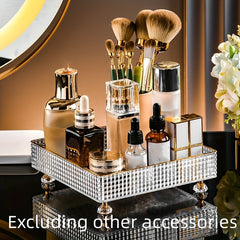 Cosmetics Storage Tray Lipstick Skincare Products Organizer