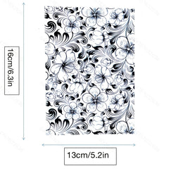 Flower Silicone Transparent Stamp for Card Making DIY Scrapbooking