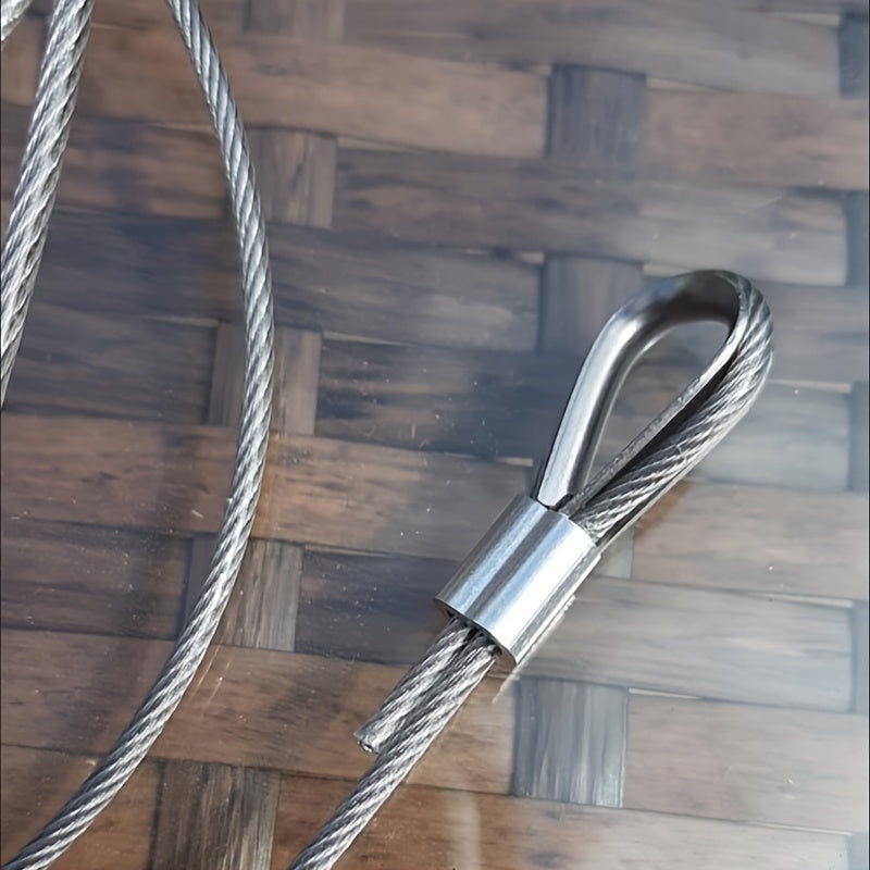 Stainless Steel Rope Suspension Kit Outdoor Hook Tightener Cable Railing Set