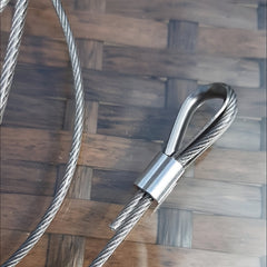Stainless Steel Rope Suspension Kit Outdoor Hook Tightener Cable Railing Set