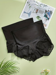 2pcs Lace Shaping Panties - Tummy Control Compression Panties