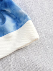 Girls Tie Dye Print Sweatshirt Long Sleeve Top Pullovers