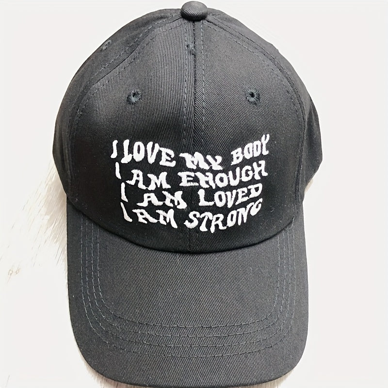 Men's Embroidered Baseball Cap Sunshade For Outdoor Summer