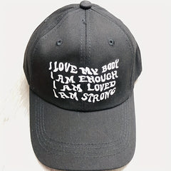Men's Embroidered Baseball Cap Sunshade For Outdoor Summer