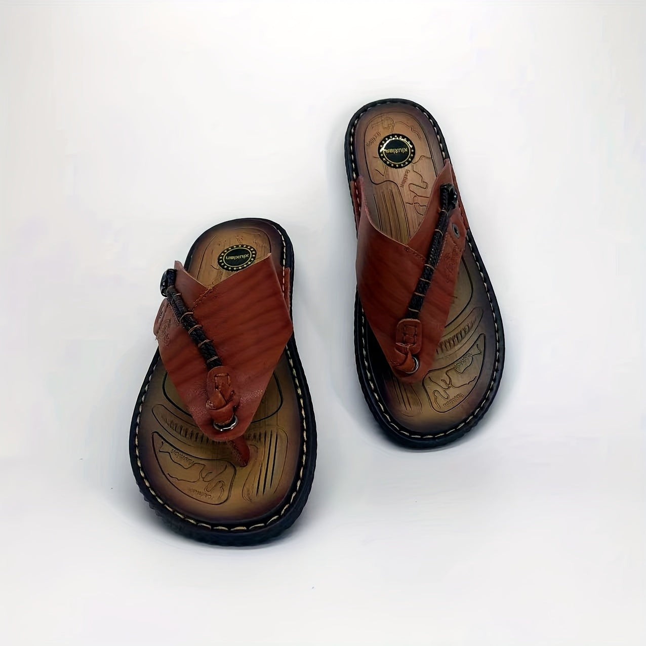 Men's Wear Resistant Non Slip Flip Flops Quick Drying Thong Sandals