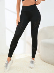 Solid High Stretch Yoga Leggings Women's Activewear