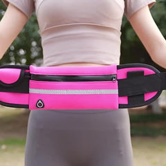 Sports Luminous Running Waist Bag Waterproof Phone Case