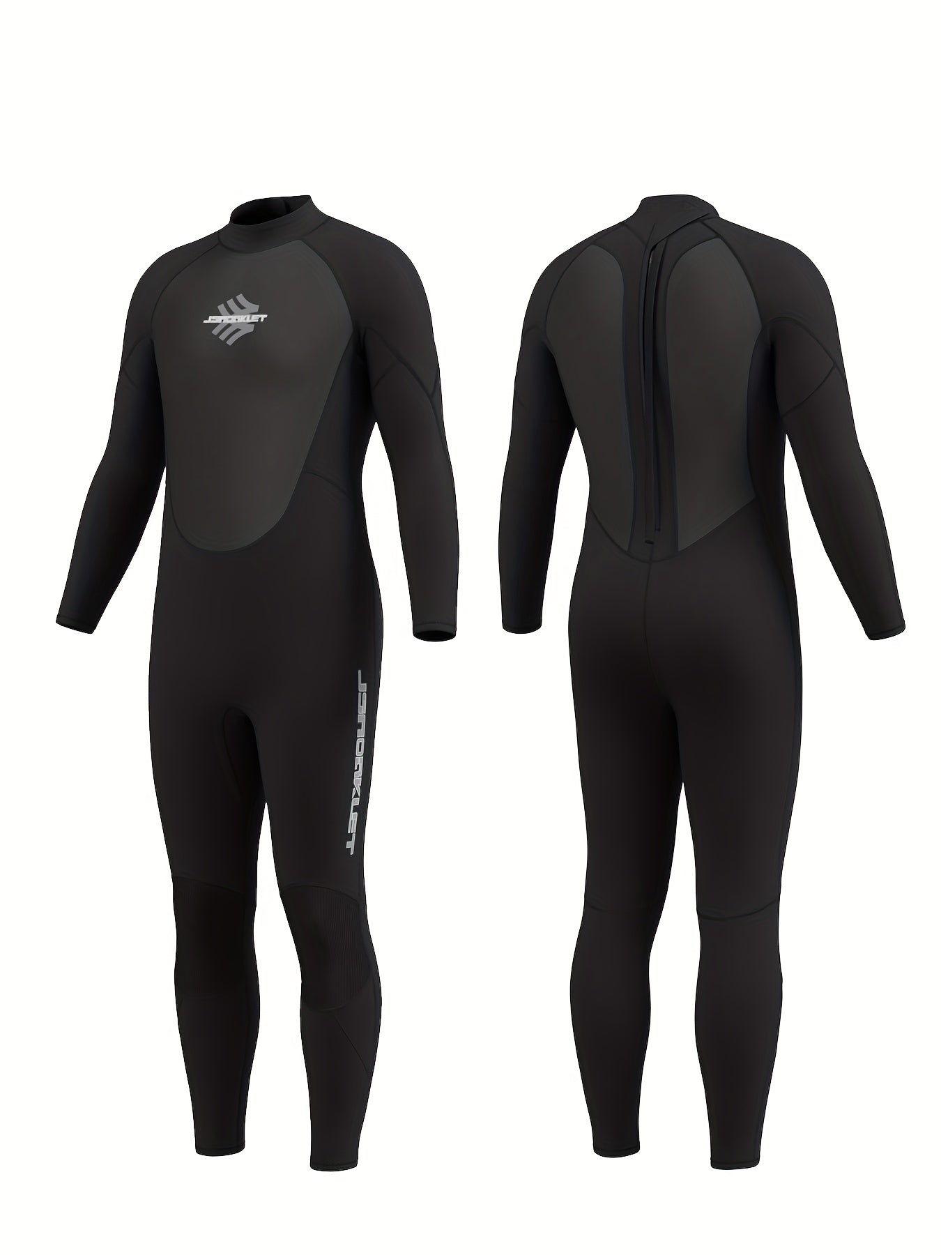 Men's 3 2mm Neoprene Diving Suit Thermal Anti Jellyfish Wetsuit