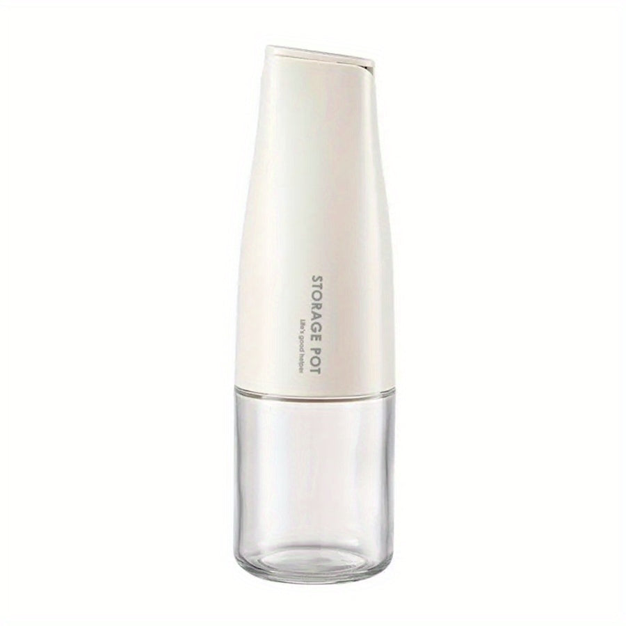 Leak-proof Glass Dispenser Bottle 16.9oz 500ml for Seasoning Vinegar Condiments