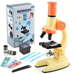 HD Microscope Kids Science Experiment Set Multimagnification Mirror Combo