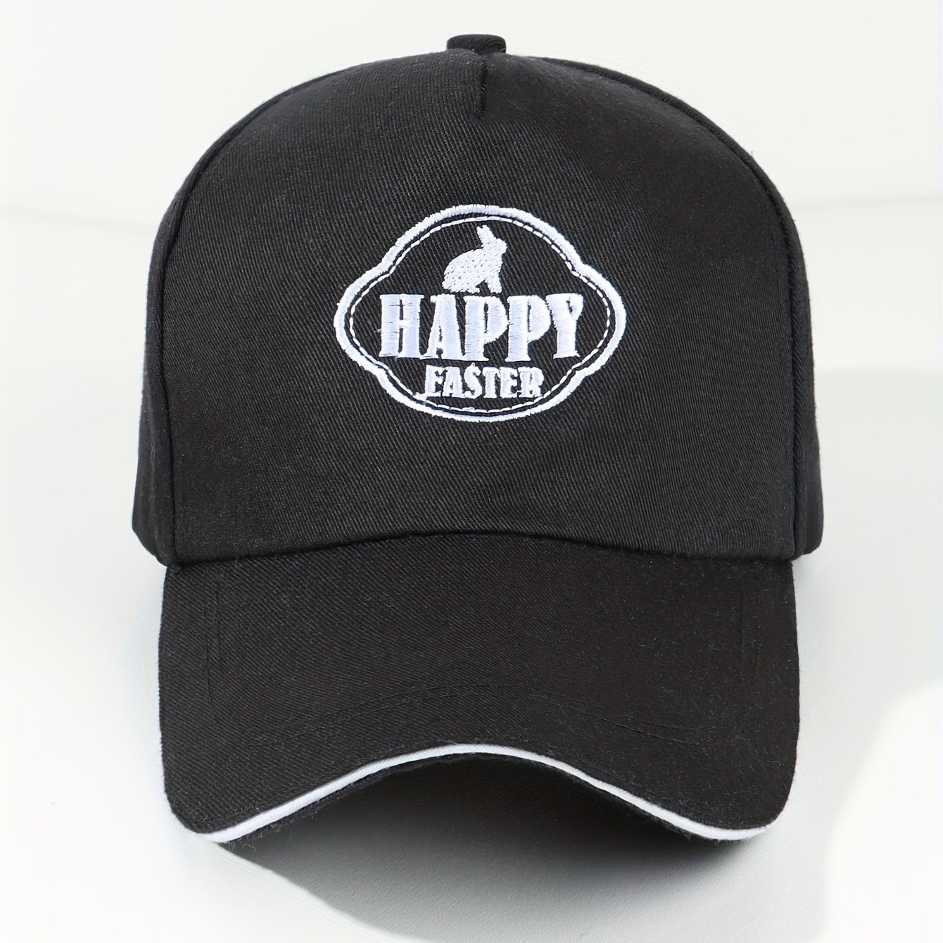 Easter Rabbit Baseball Cap Bunny Embroidered Sun Hat Adjustable