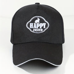 Easter Rabbit Baseball Cap Bunny Embroidered Sun Hat Adjustable