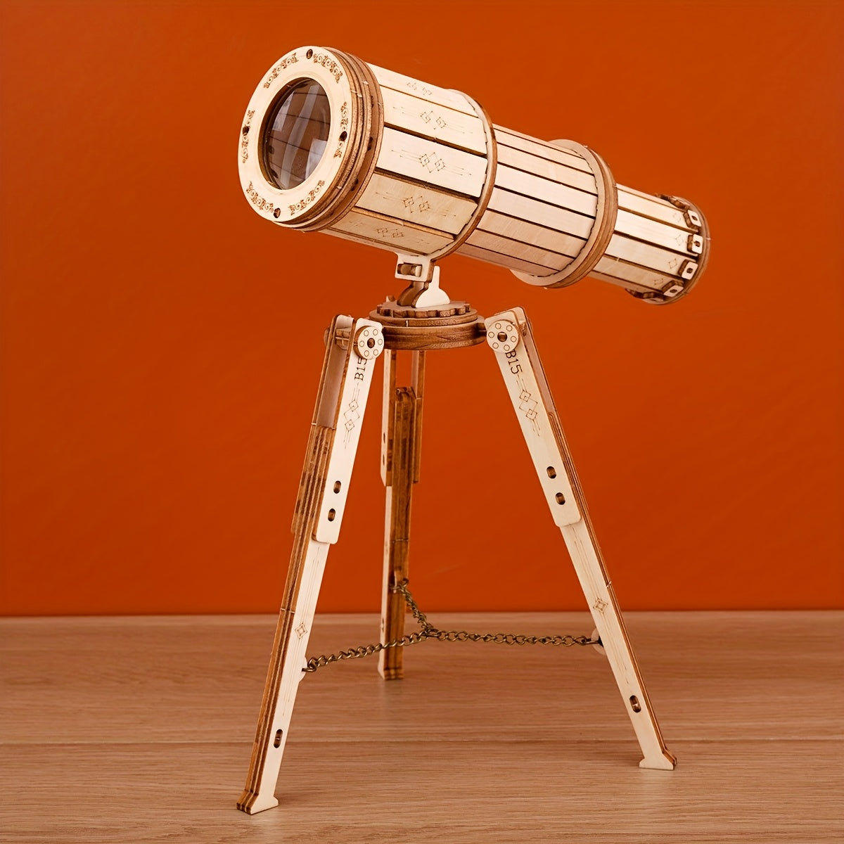 3D Wooden Puzzles Monocular Telescope Model Building Kits DIY Kits for Adults