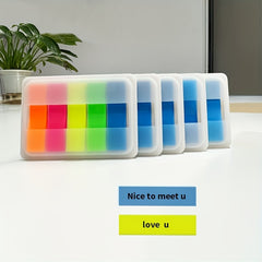 500 Sheets Transparent Sticky Notes 5 Pack