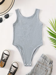 Toddler Girls Tank Rompers Bodysuit Kids Summer Clothes