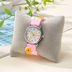 Pink Flower Casual Watch