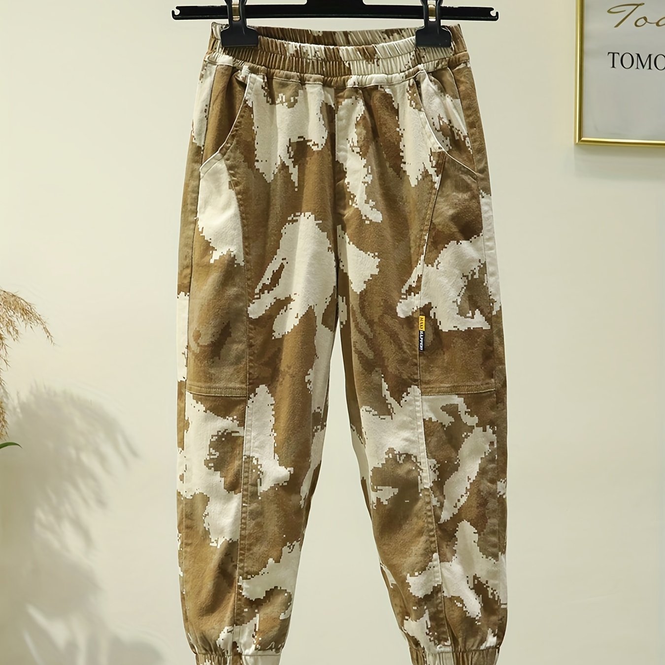 Boys Camo Long Pants for Spring/Autumn