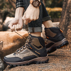 Men's High Top Hiking Boots Non Slip Work Shoes